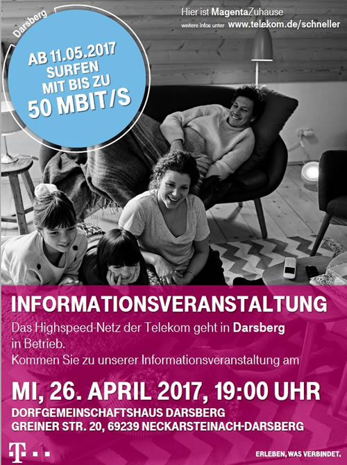 Infoveranstaltung Telekom